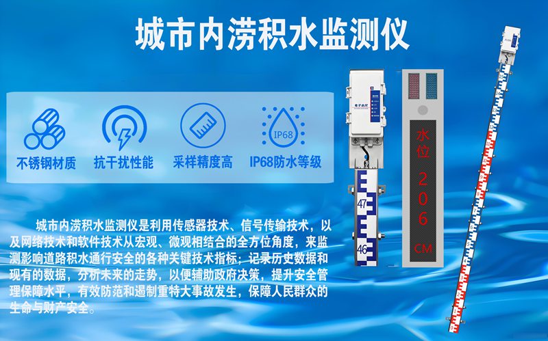 城市内涝积水监测仪：智慧防汛体系的“神经末梢”