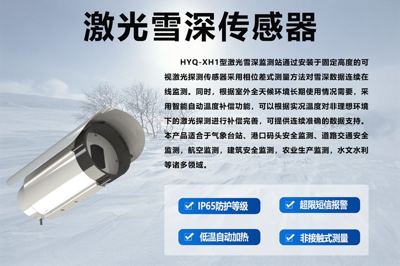 激光雪深传感器：为何滑雪场和农业领域也青睐激光雪深传感器?