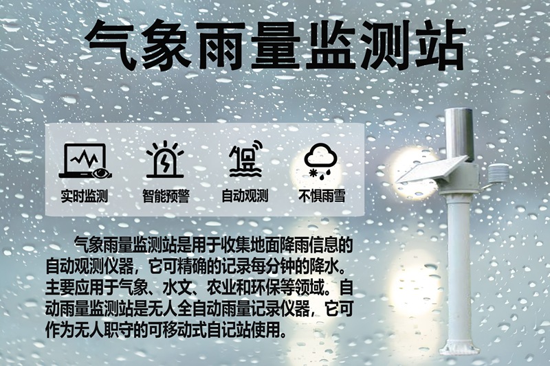 气象雨量监测站的“全能应用”：从防汛到农业的守护力量