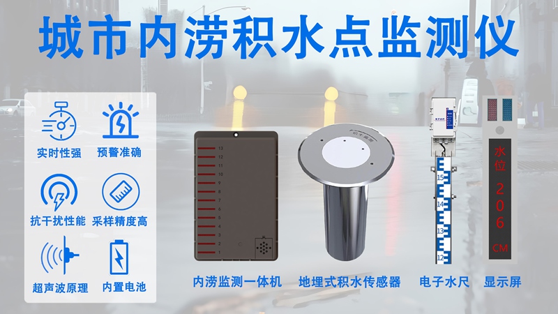 城市内涝积水点监测仪：赋能智慧防汛，守护城市宜居环境