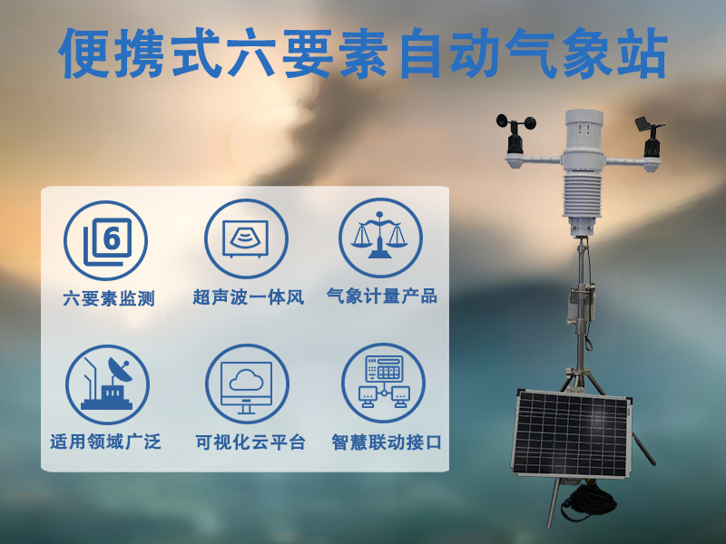 便携式六要素自动气象站如何辅助农业生产