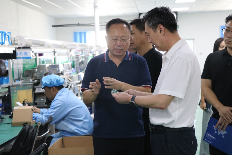市科技局领导深入辉阳智联调研 助力科技创新企业发展