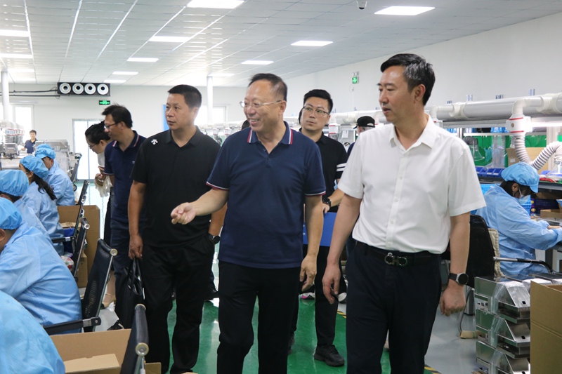市科技局领导深入辉阳智联调研 助力科技创新企业发展