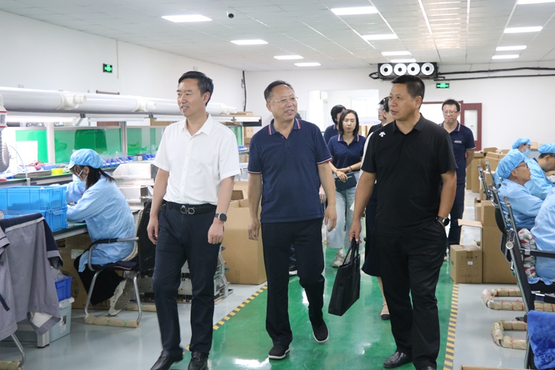 市科技局领导深入辉阳智联调研 助力科技创新企业发展