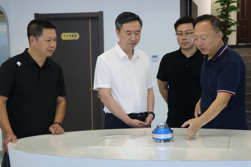 市科技局领导深入辉阳智联调研 助力科技创新企业发展