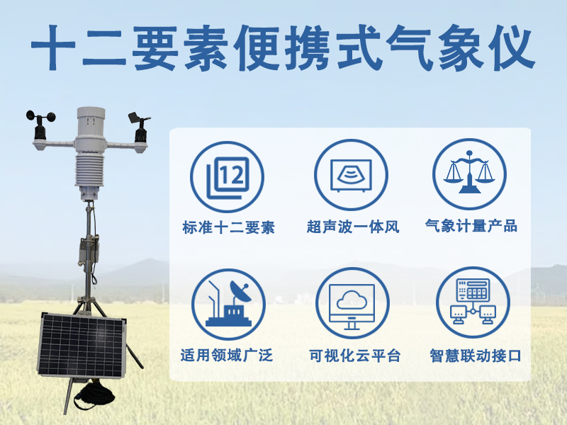 十二要素便携式气象仪